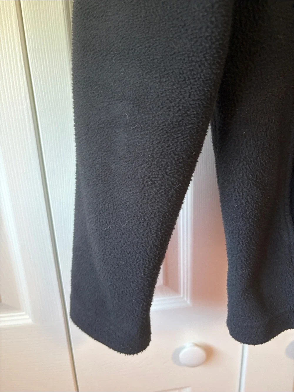 The North Face Black & Gray Geometric Fleece Jacket
